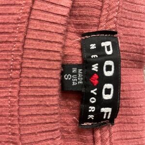Poof New York Women's Pink Crop Top